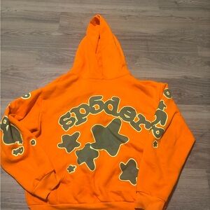 Sp5der Beluga Hoodie Orange